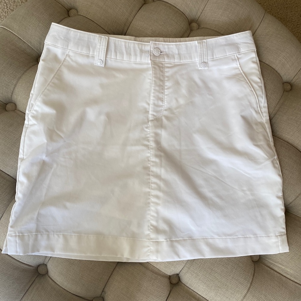 Under Armour White Athletic Skort